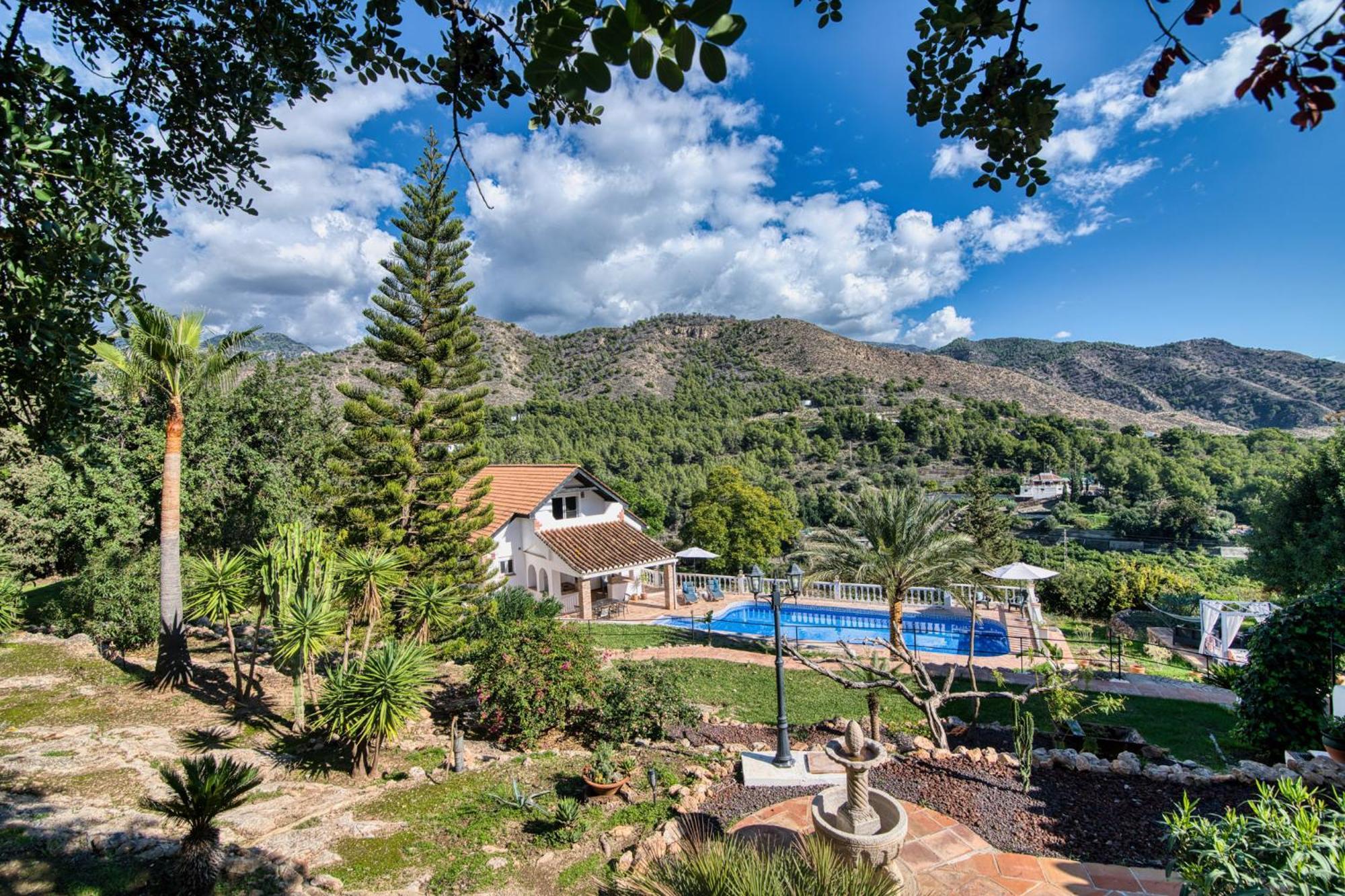 Villa Morera Bed & Breakfast Frigiliana Dış mekan fotoğraf