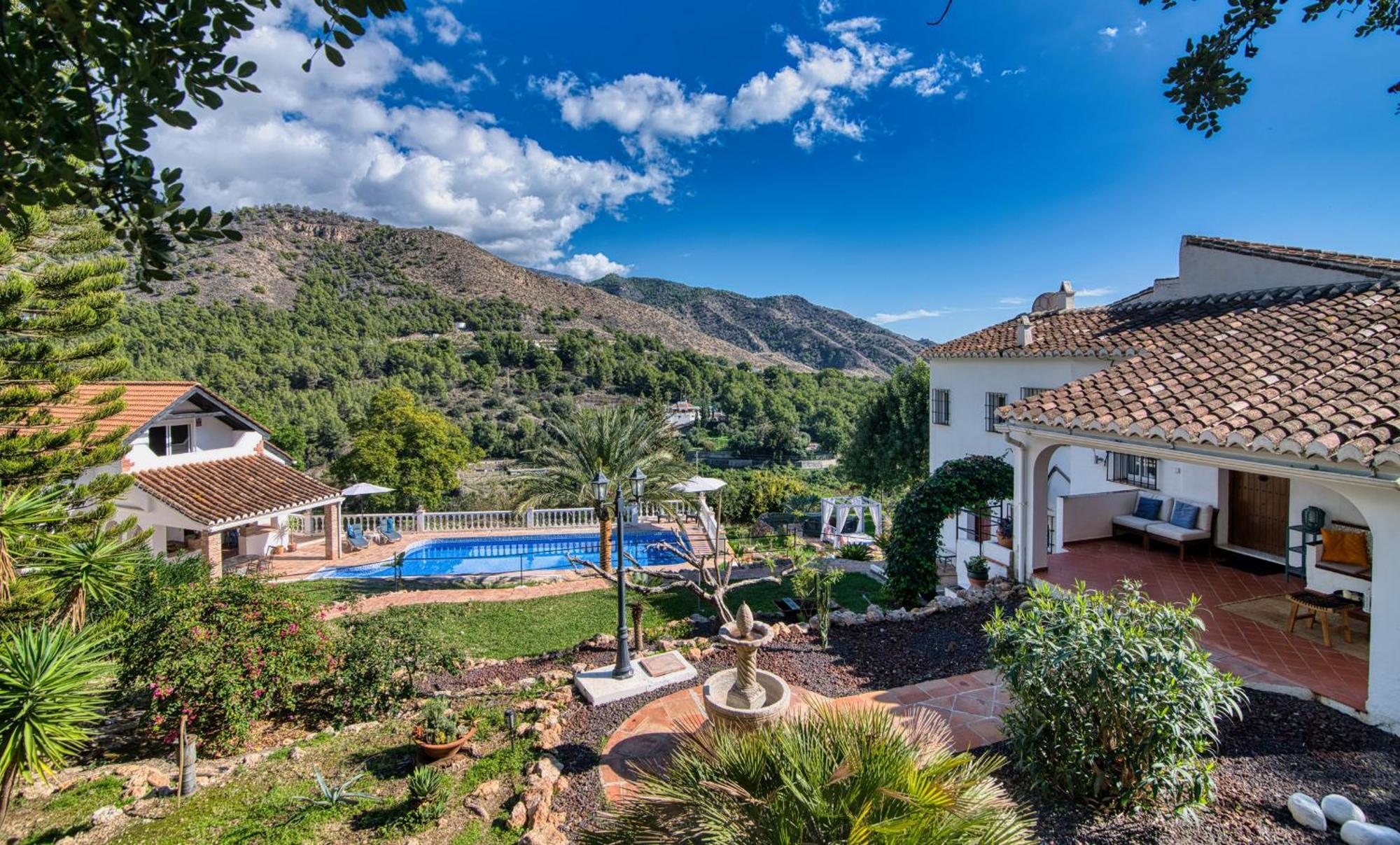 Villa Morera Bed & Breakfast Frigiliana Dış mekan fotoğraf