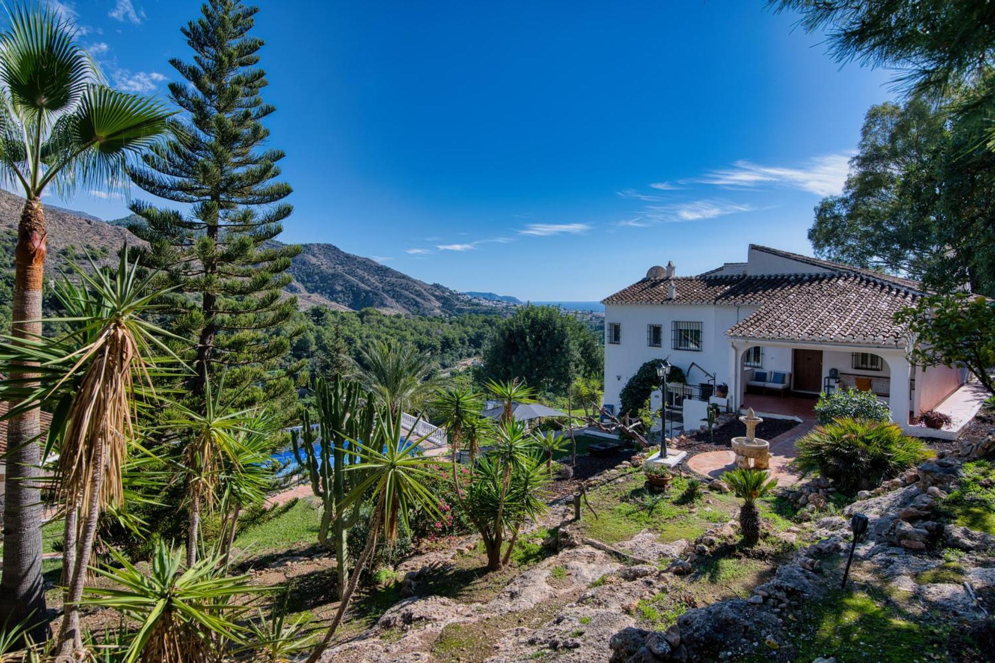 Villa Morera Bed & Breakfast Frigiliana Dış mekan fotoğraf
