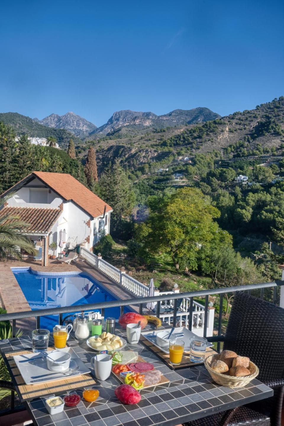 Villa Morera Bed & Breakfast Frigiliana Dış mekan fotoğraf
