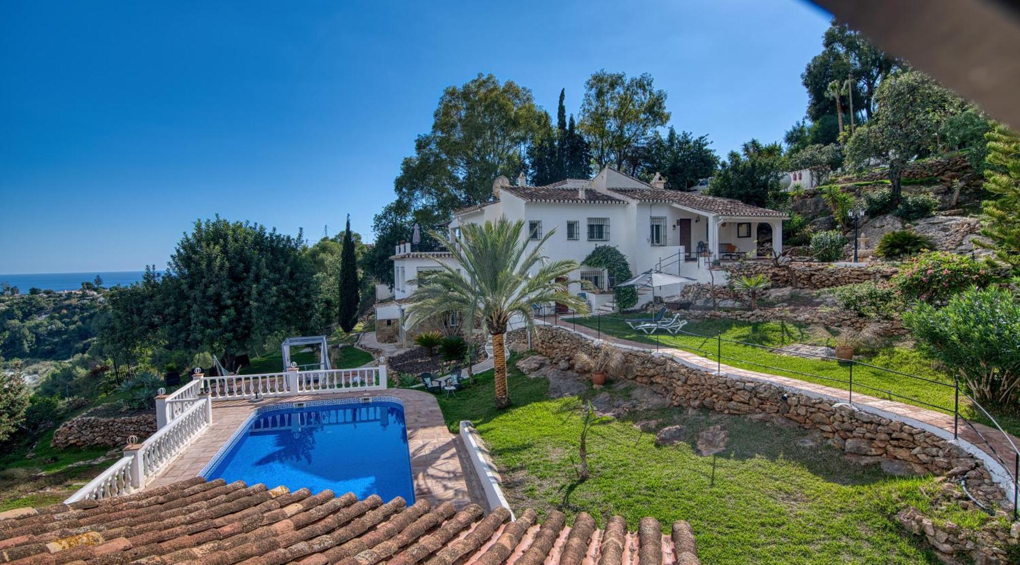 Villa Morera Bed & Breakfast Frigiliana Dış mekan fotoğraf