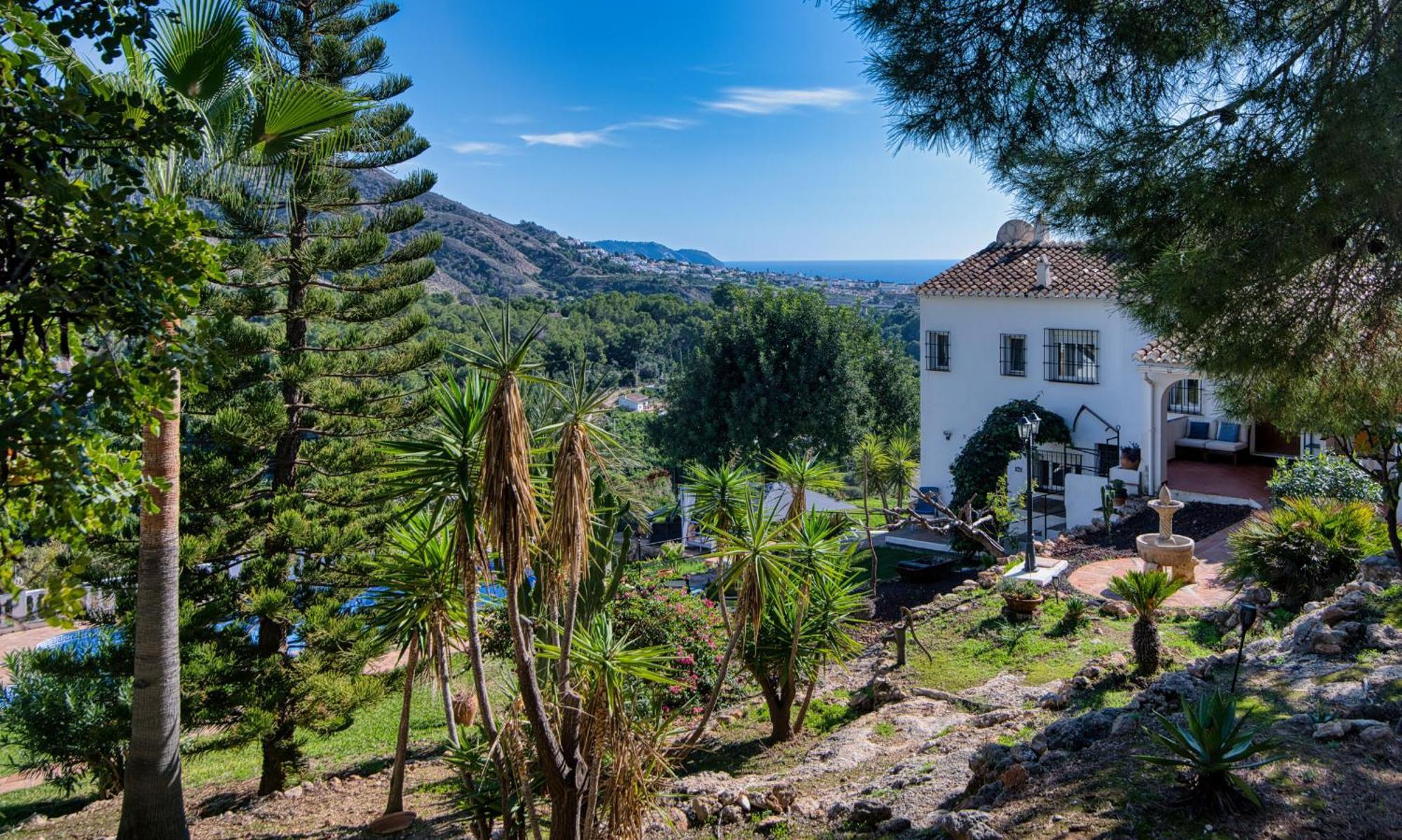 Villa Morera Bed & Breakfast Frigiliana Dış mekan fotoğraf