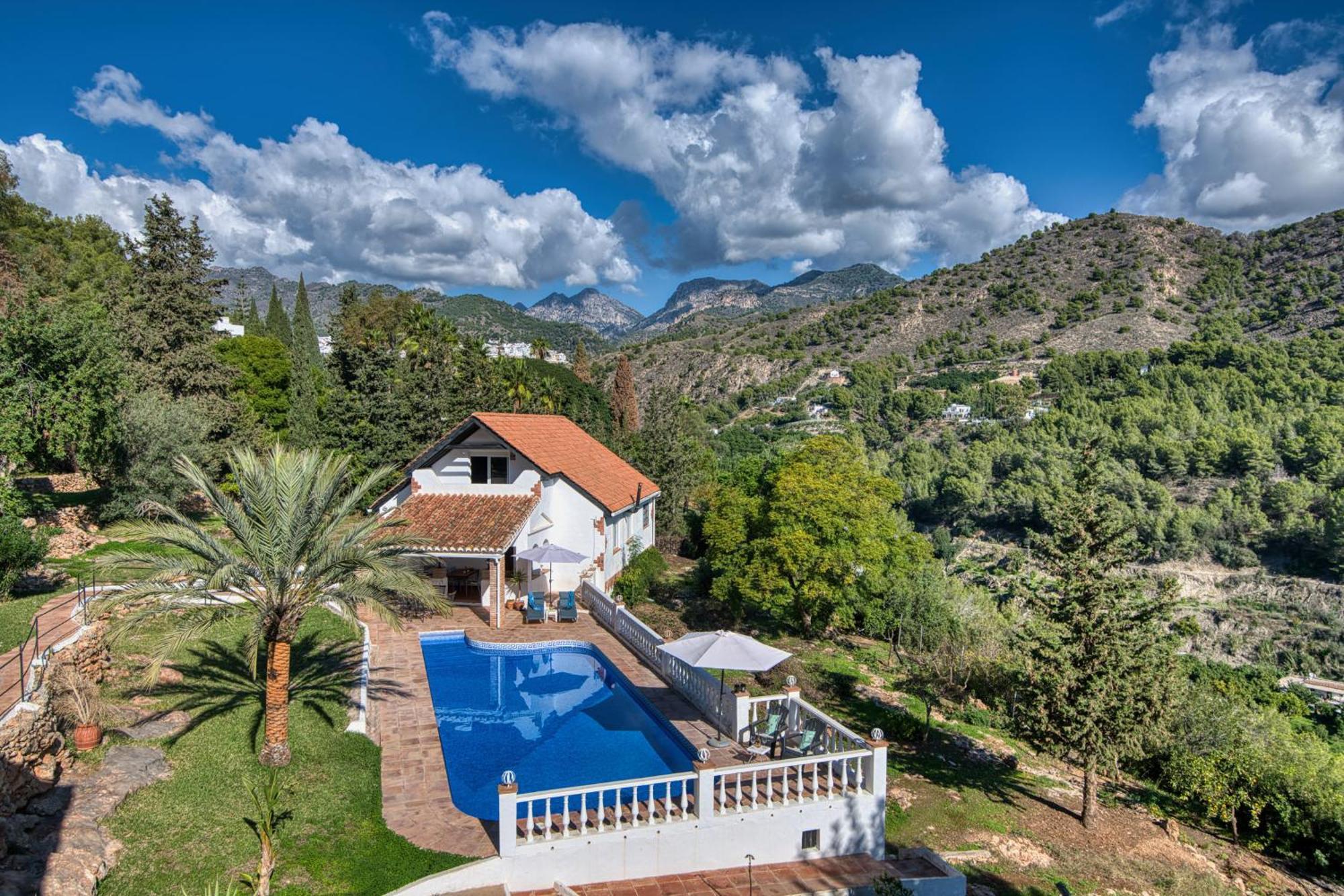 Villa Morera Bed & Breakfast Frigiliana Dış mekan fotoğraf