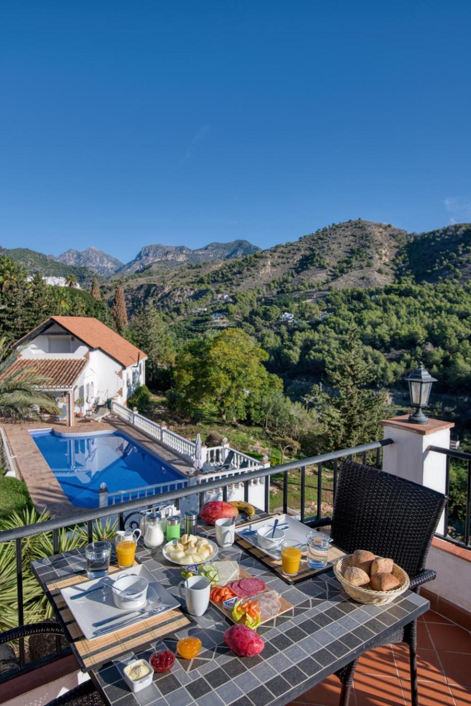 Villa Morera Bed & Breakfast Frigiliana Dış mekan fotoğraf